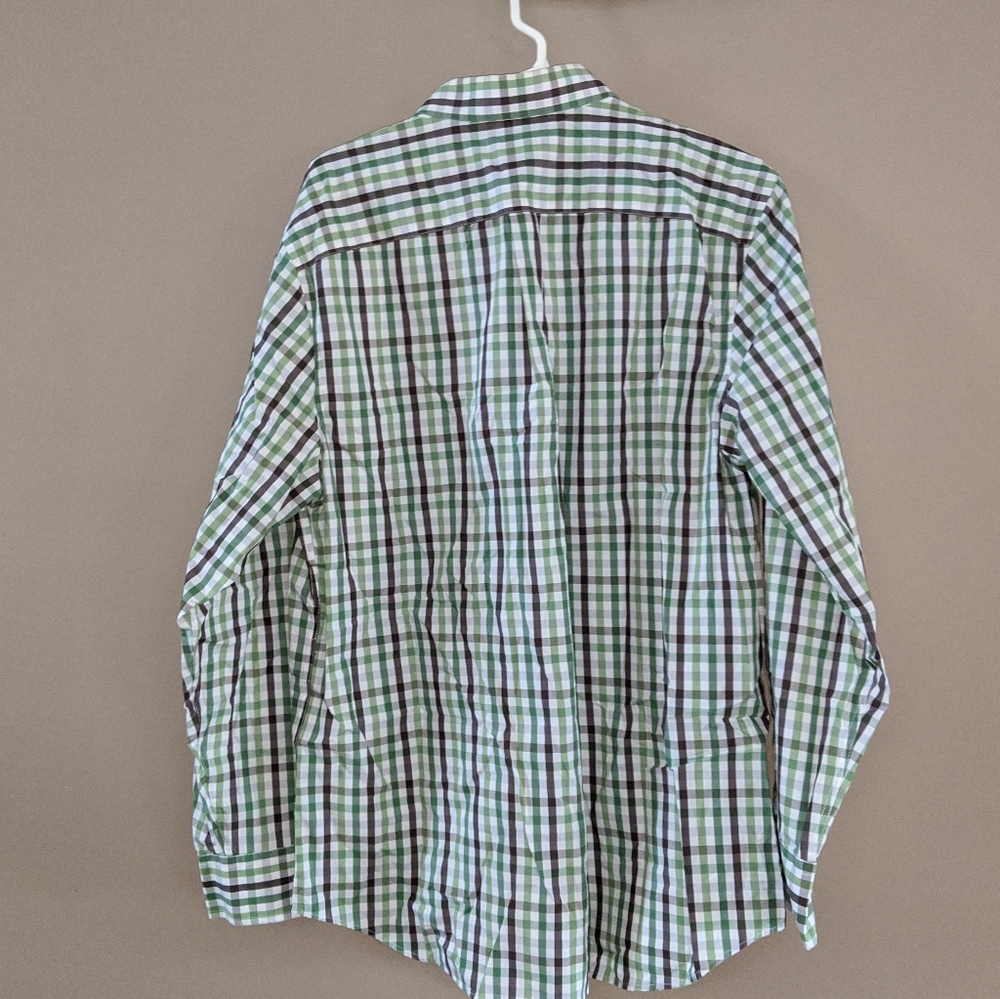 Banana Republic Men's XL Plaid Button Down - Picture 2 of 8